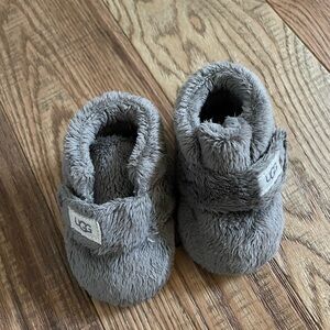 UGG Gray infant slippers